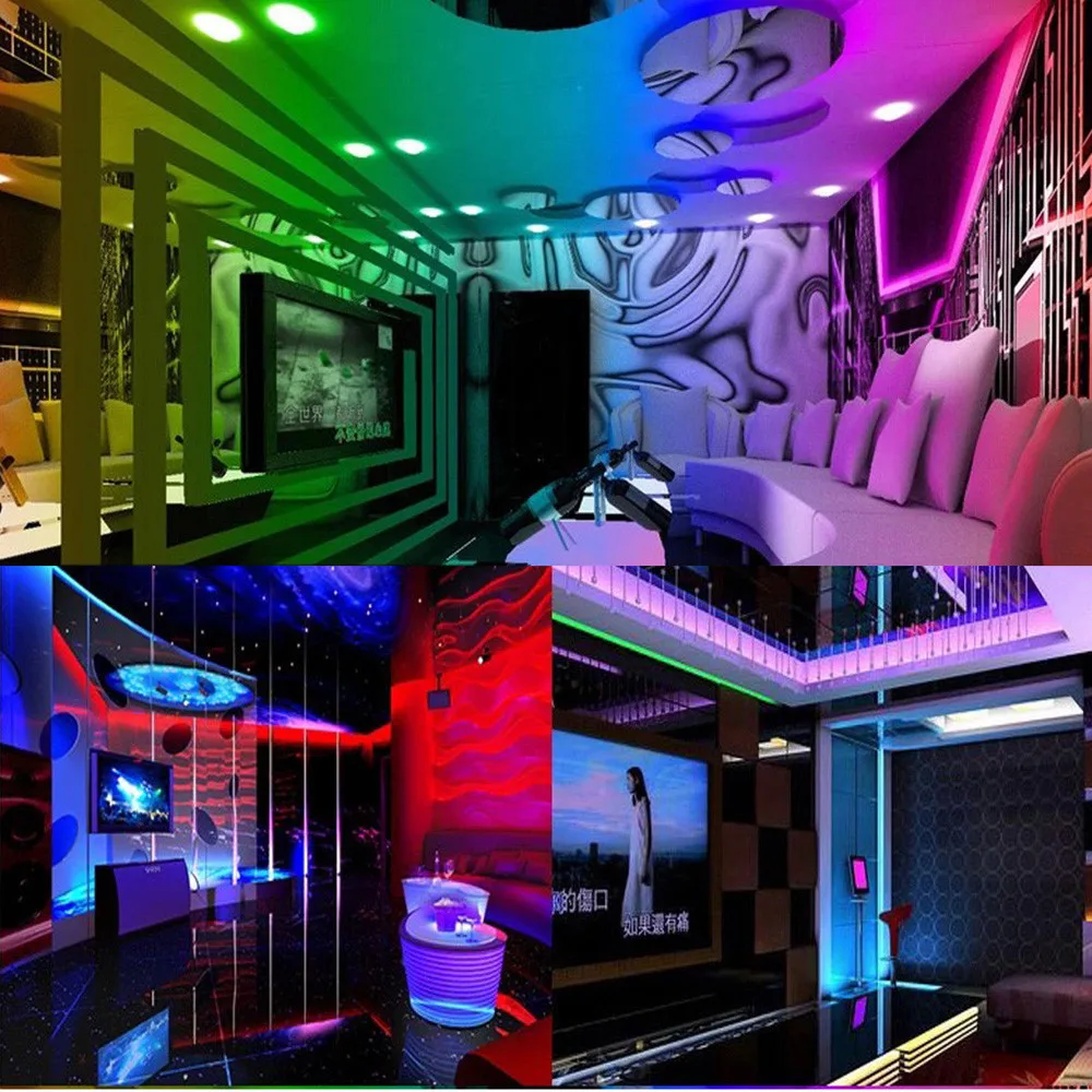 RGB LED strip light SMD 2835 5M waterproof tape DC12V led diode strips flexible striped lamp IR WIFI controller | Лампы и освещение