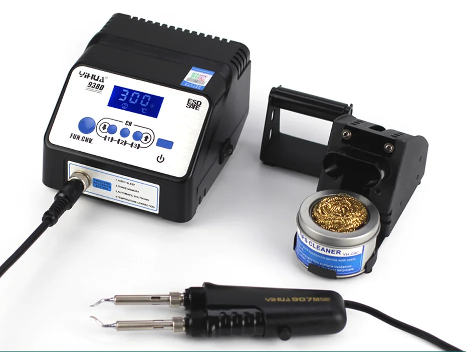 938D SMD паяльный Пинцет ремонтная паяльная станция электронагревательные плоскогубцы Пинцет для постоянного нагрева паяльная станция