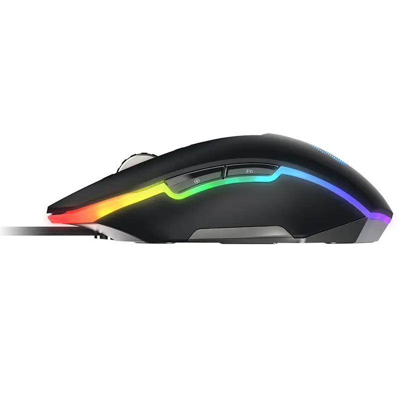Оригинальная Проводная игровая мышь Dareu EM925 PRO 10800 dpi, 7-deep Регулируемая оптическая мышь PMW3336, светильник дыхания двигателя