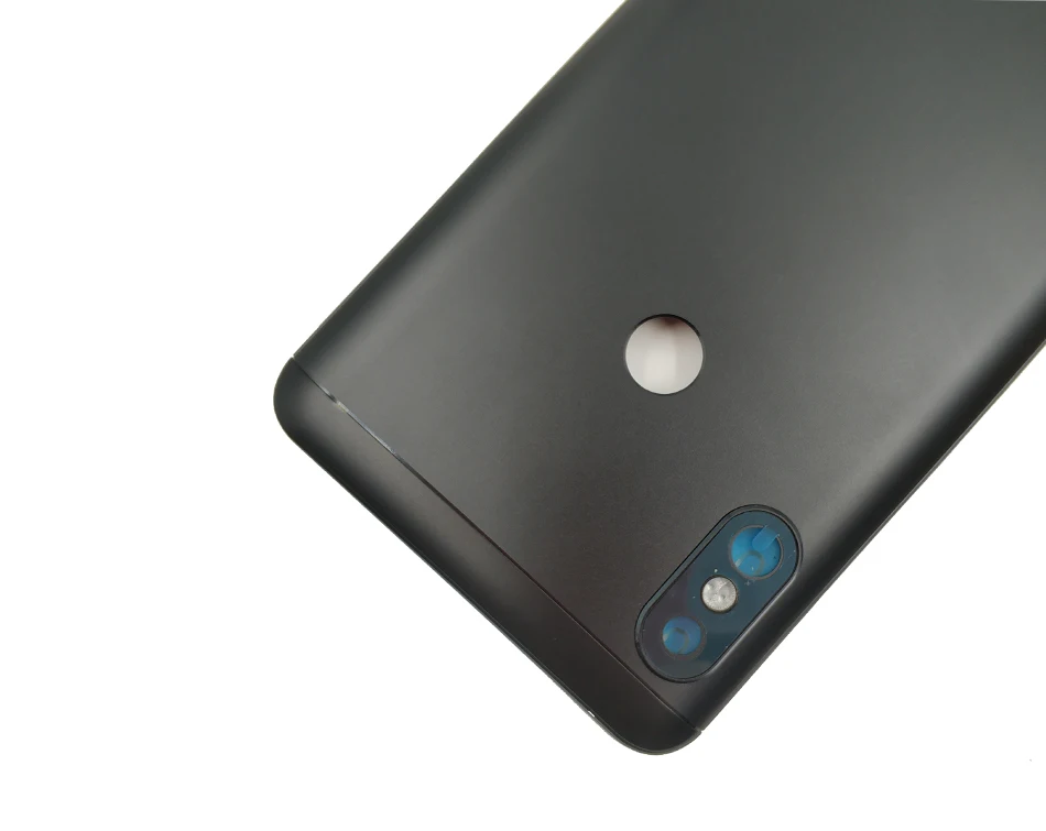 Чехол для Xiaomi Redmi Note 5/Note 5 Pro, задняя крышка, корпус, металлическая дверь, камера, стекло, объектив, запасные части
