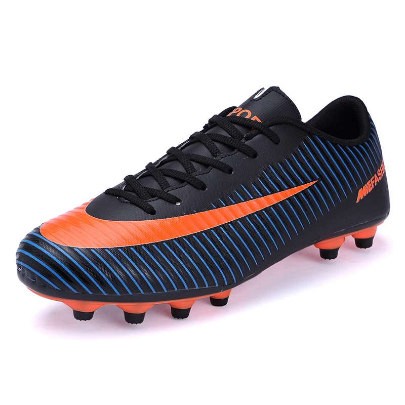 

Long Spikes and TF Football Shoes Men Women Outdoor Athletic Trainers Sneakers Adults Brand Professional Soccer futbol krampon
