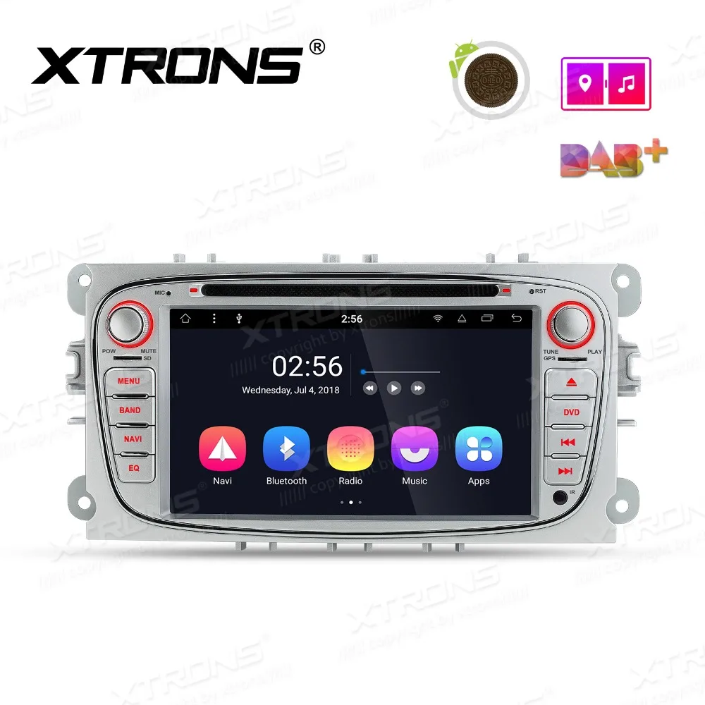 XTRONS 7 ''радио Android 8 1 Восьмиядерный dvd плеер автомобиля GPS карты стерео для Ford Focus