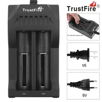trustfire 3 7v 2 slots smart intelligent battery charger for 10440 14500 16340 18350 18500 18650 lithium rechargeable battery