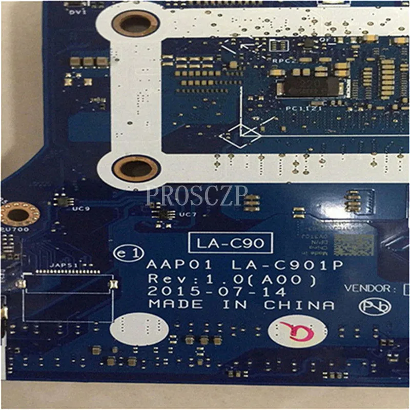 Бесплатная доставка Для материнской платы ноутбука 13 R2 M13R LA-C901P 0V3TCJ CN-0V3TCJ CPU GTX960M GPU