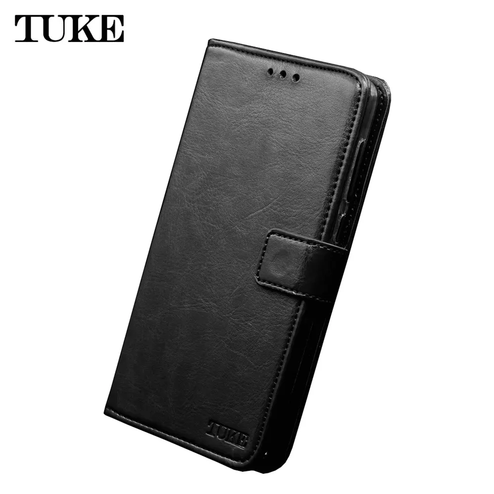 TUKE Чехол-книжка для Motorola E4 Plus XT1770 XT1771 XT1775 huawei Nova 3i, кожаный чехол для телефона Moto E 4 Plus E4Plus, чехол для телефона - Цвет: Черный