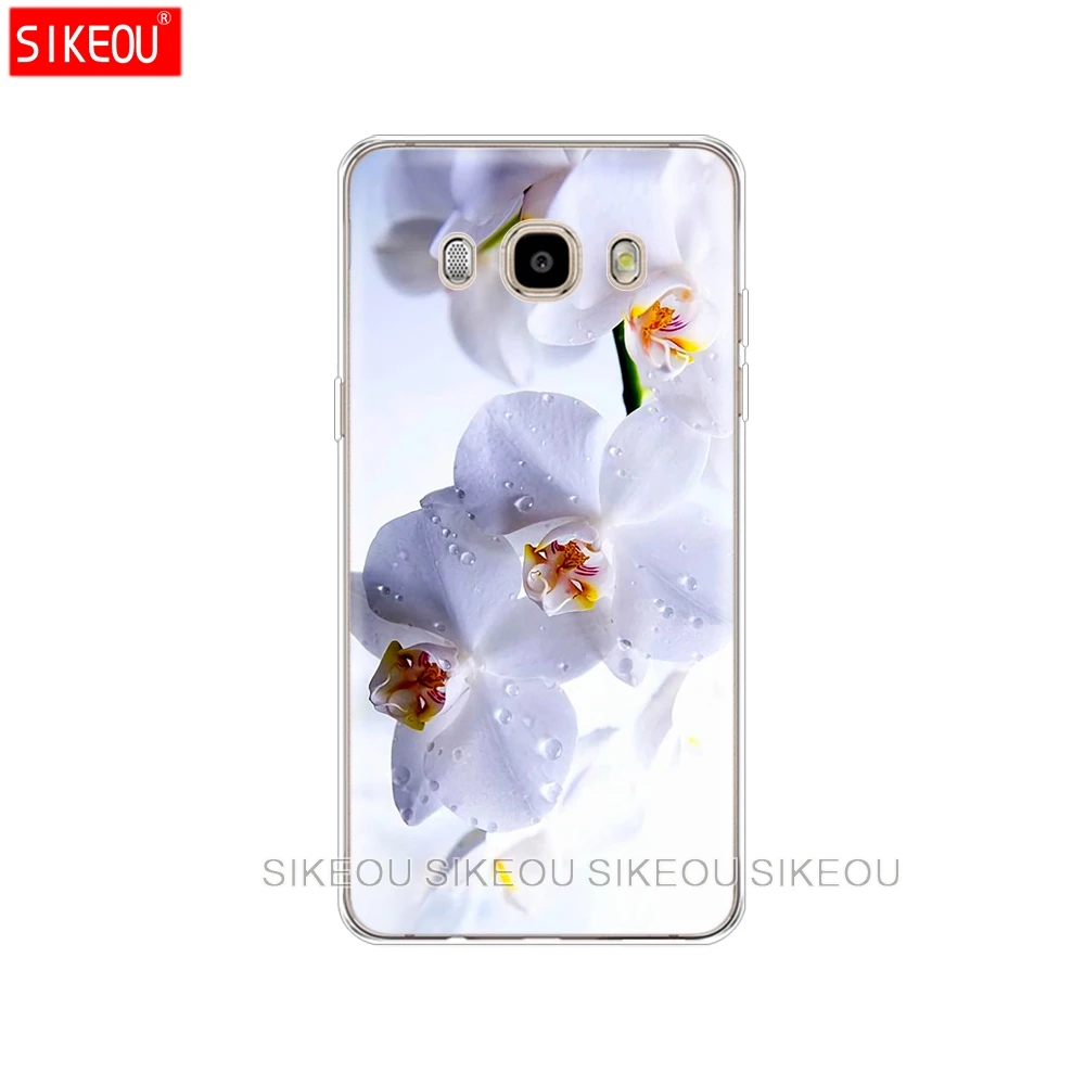 73622 Силиконовый чехол для телефона для Samsung Galaxy J1 J2 J3 J5 J7 мини премьер-Орхидея Красочные цветы - Цвет: 73622