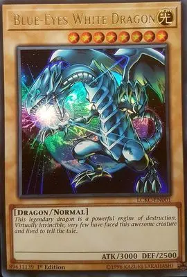 DPBC-EN016 с голубыми глазами белый дракон ультра редкий 1-й выпуск мята YuGiOh карта