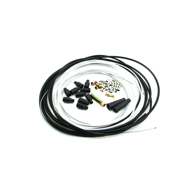 XLSION Aftermarket 5 м Мотоциклетный DIY Набор тросов дроссельной заслонки бочка карб соски