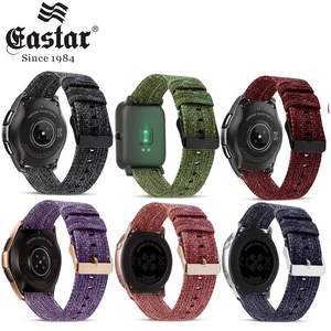 Ремешок для часов Samsung Gear sport S2 S3 Frontier Classic, браслет для huami amazfit bip huawei GT 2 galaxy Watch active 42 46 мм