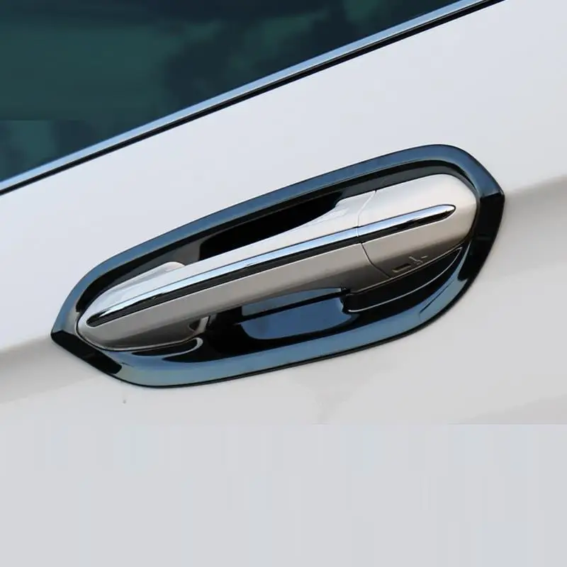 Rear Panels Foot Pedal Door Handle Automobile Modified Decorative Car Styling Sticker Strip Protecter 15 16 17 18 FOR Ford Edge |