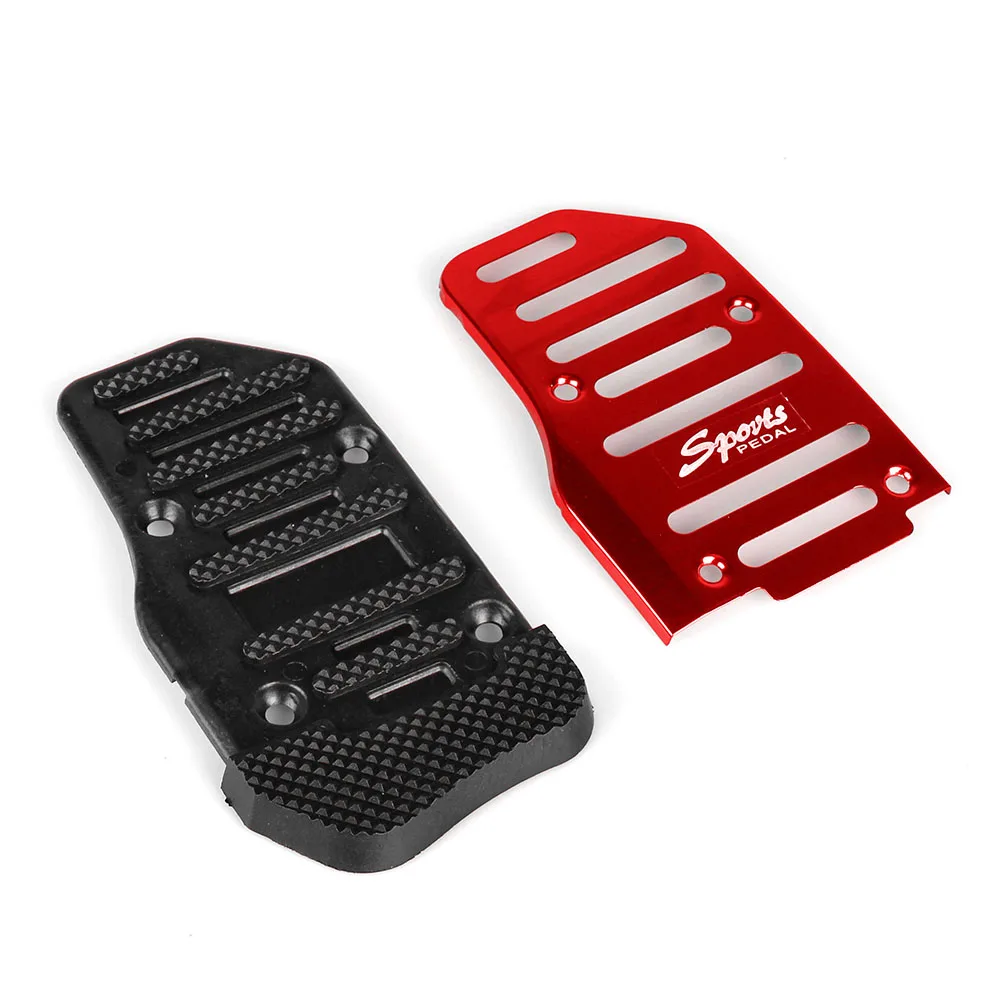 2pcs/set Universal Non Slip Aluminum Automatic Transmission Car Pedal Cover Set For Brake | Автомобили и мотоциклы