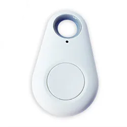 White Умный мини Bluetooth gps трекер тег сигнализация искатель трекер для ключа бумажник автомобиль собака ребенок анти-потеря противоугонное устройство слежения - Цвет: White