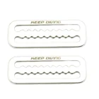 Ремень для подводного плавания с зубчатым весом стопор ползуна, из нержавеющей стали, 2 шт.