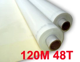 

Free shipping 5 meters (5 yards) Cheap and discount 48T 120M polyester silk screen printing mesh 127cm width