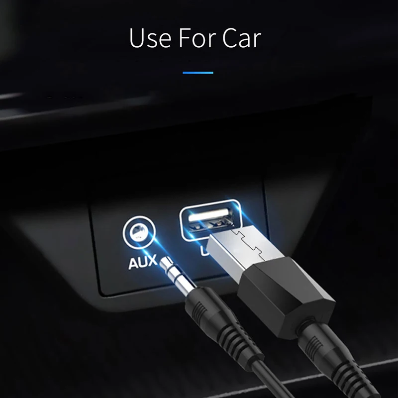 OUSU 3,5 мм разъем аудио беспроводной адаптер aptX Bluetooth приемник Bluetooth передатчик aux adaptador для наушников ТВ автомобиля стерео