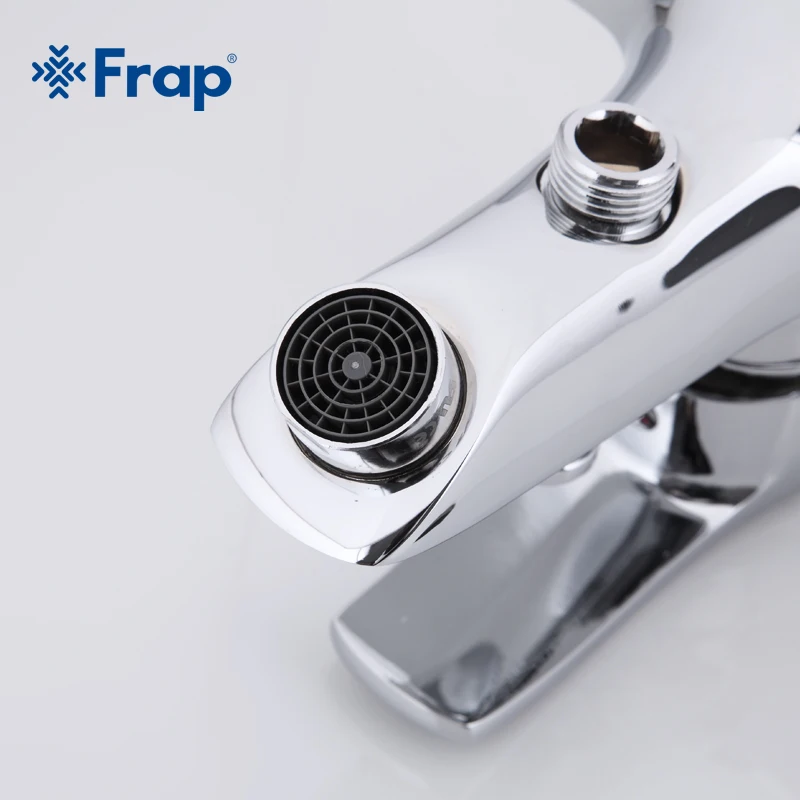 Смеситель для ванной Frap F3070 в современном стиле кран холодной и горячей воды с