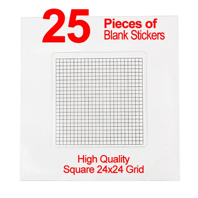 Square-24x24-25 Алмазная картина полная квадратная Алмазная мозаика 11x14 пустой прозрачный алмаз наклейка пиксель искусство хобби и ремесла Алмазная вышивка - Цвет: Square-24x24-25