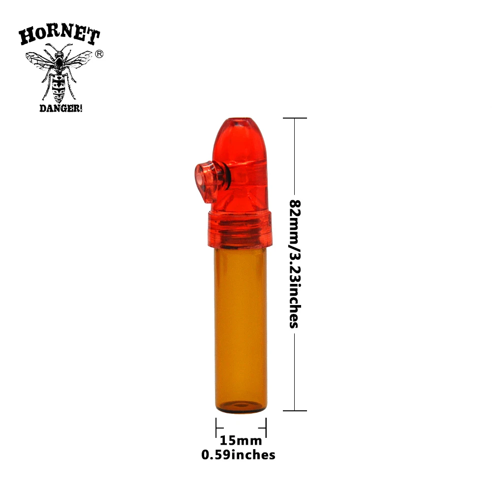 5 шт. 53/67/82 мм Пластик Стекло табак диспенсер ракета Snorter Sunff Sniffer Botella пуля Rocket из