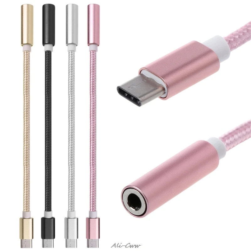 Адаптер USB 3 1 Type C на 5 мм кабельный разъем для наушников головной гарнитуры AUX