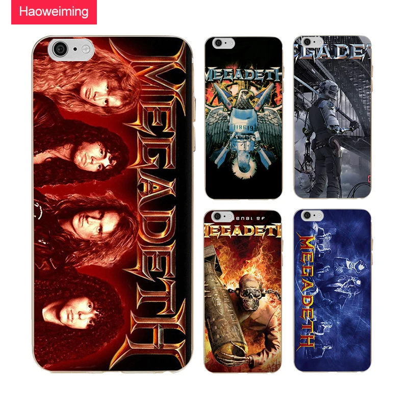 Megadeth силиконовый чехол для LG G5 G6 K4 K8 K10 2017 EU 2018 htc M9 M10 Desire 626 820 826 12 плюс U12