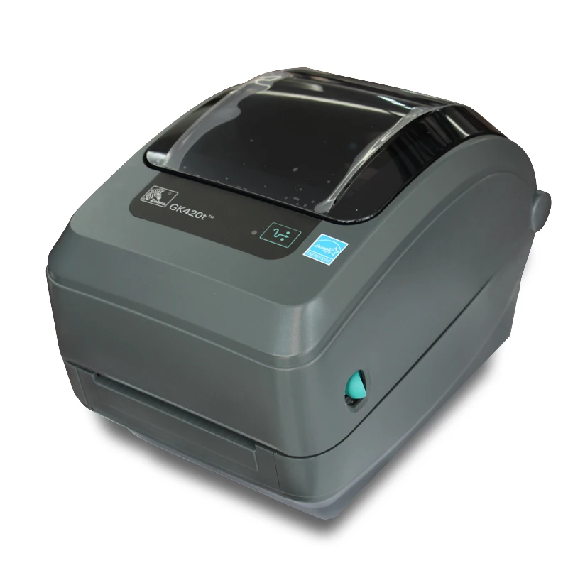 Бесплатная доставка новинка оригинальный настольный принтер Zebra GK420t 200