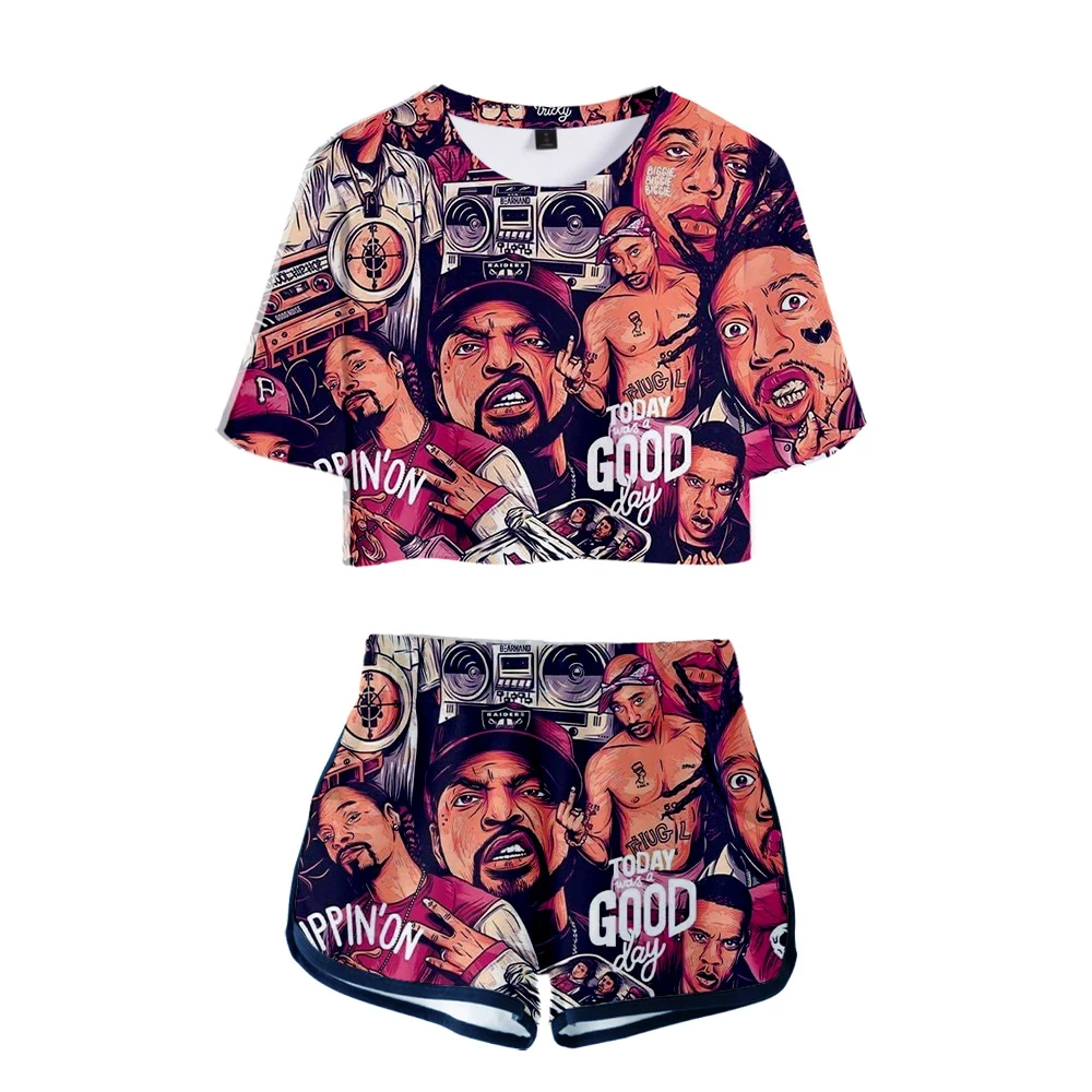 Известный B. I. G. Комплект из 2 предметов Biggie Smalls комплект одежды в стиле хип-хоп с