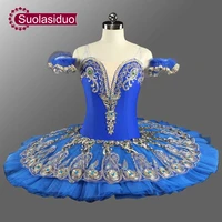 raymonda professional ballet tutus blue princess florina classical pancake tutu costumes adult professional ballet tutu