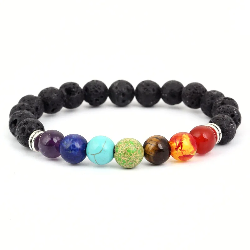 Бусы Шарм в виде чакры пара браслет Мужчины Женщины шармы braclet 2019 дружба