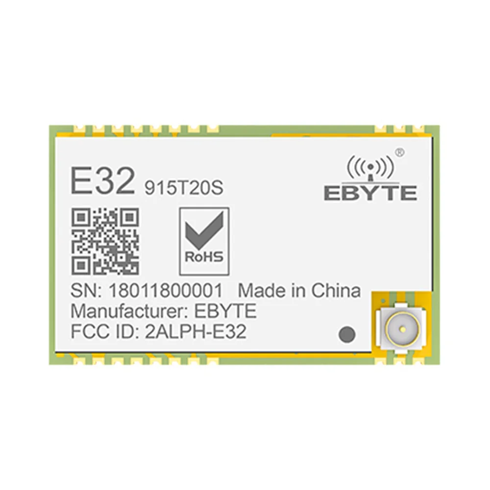 Беспроводной радиочастотный модуль 20 дБм 915 МГц SX1276 SX1278 E32 915T20S LoRa