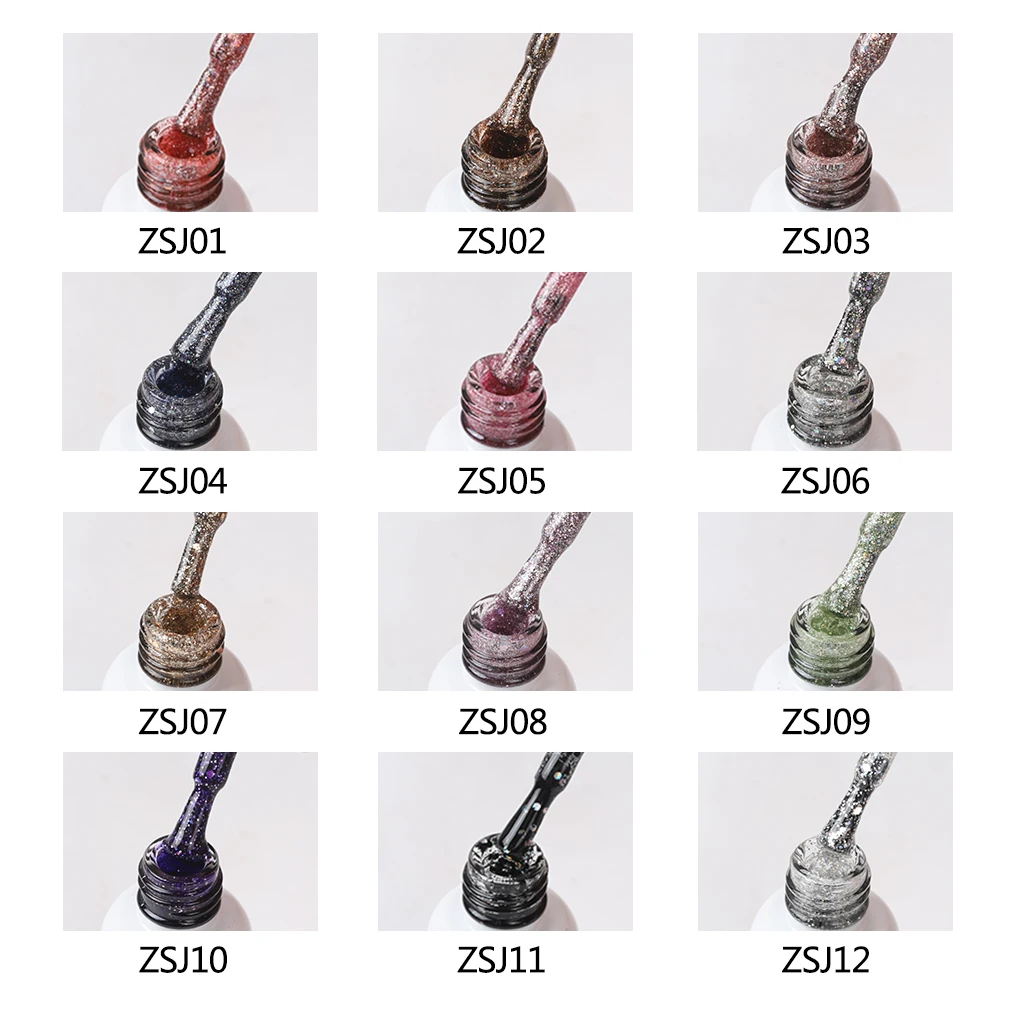 Блестящий УФ гель для ногтей HNM 8 мл блестящий отмачиваемый Гель лак долговечный