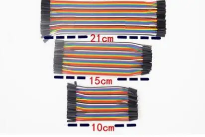 Dupont line 40P * 3 = 120 шт 10 см папа + мама и женщина Перемычка провод кабель для arduino|line