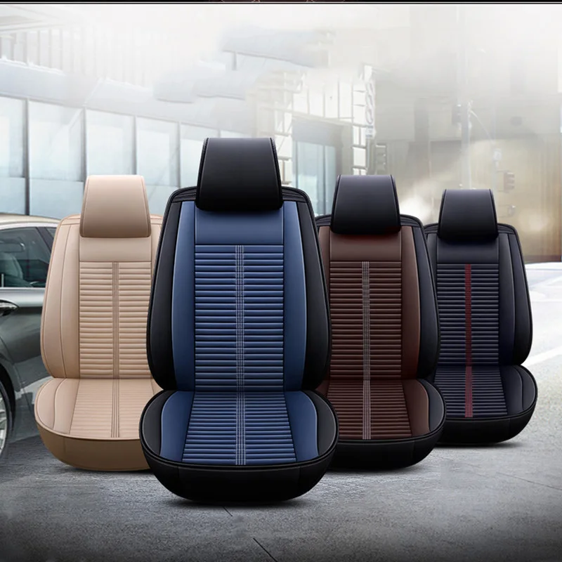 Кожаные чехлы для автомобильных сидений hyundai Rohens i20 i30 i40 ix45 ix25 bandeja creta ix35 getz