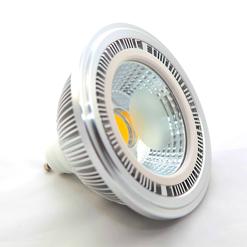 YRANK AR111 G53 Светодиодный прожектор 15 Вт COB светодиодный светильник ES111 QR111 GU10 DC12V AC110V