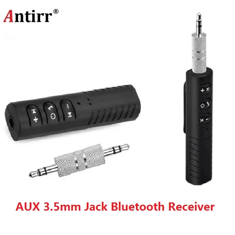 Мини Беспроводной Bluetooth приемник автомобильные Хэндс фри 3 5 мм Потоковое вещание A2DP авто с разъемом подачи