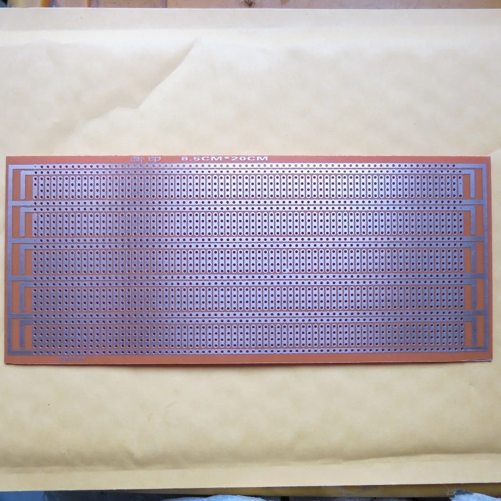 5 шт./лот 4er плата для зачистки отверстий Veroboard vero Board односторонняя 8 5x20 см