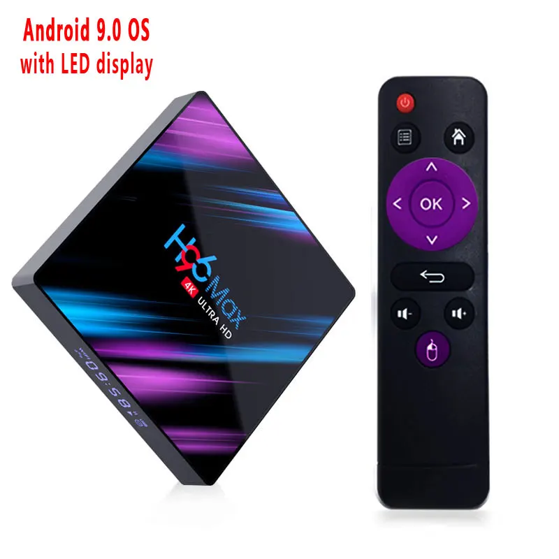H96 Max RK3318 OTT Smart TV Box Android 9 0 HD 2/4 ГБ + 16/32/64 4k телеприставка|ТВ-приставки и медиаплееры| |