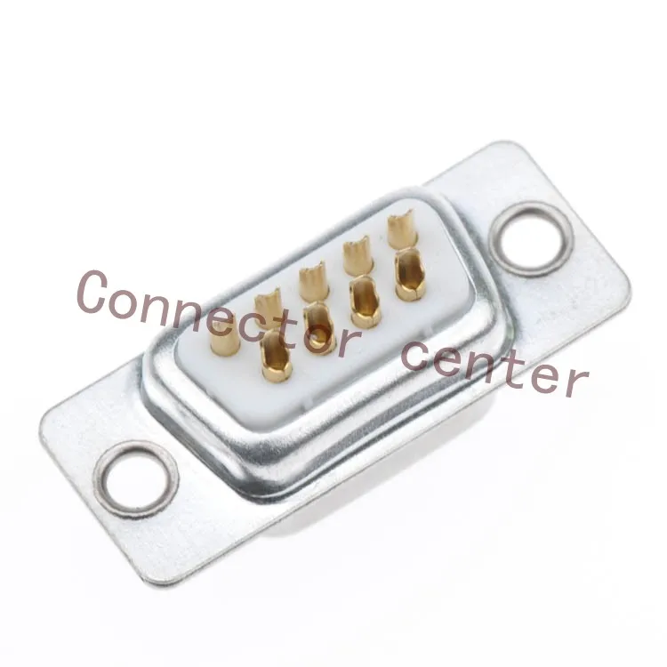 Высокое качество коннектор на 9 штырьков разъем под золото 2U SUB RS232|rs232 to rj45