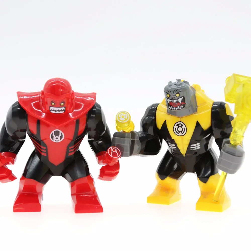 LEGOED Супергерои Марвел большой размер Бэтмен Большой Халк Thaons Мстители Веном