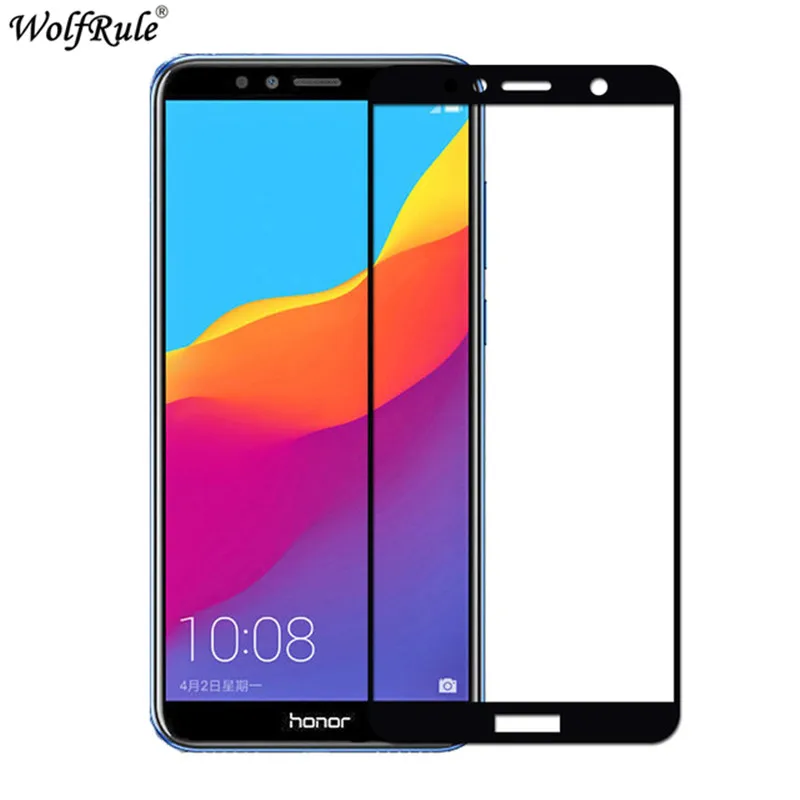 2 шт ЖК экран протектор для Huawei Y5 Lite 2018 полное клеевое стекло Prime покрытие