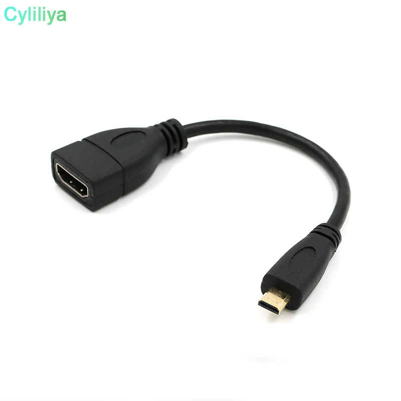 100 шт. кабель-переходник с Micro HDMI на 15 см для HDTV MAC PC 1080P | Электроника