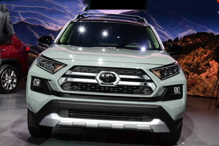 Автостайлинг Запчасти для Toyota Rav4 Rav 4 Adventure 2019 2020 ABS Хромированная передняя решетка