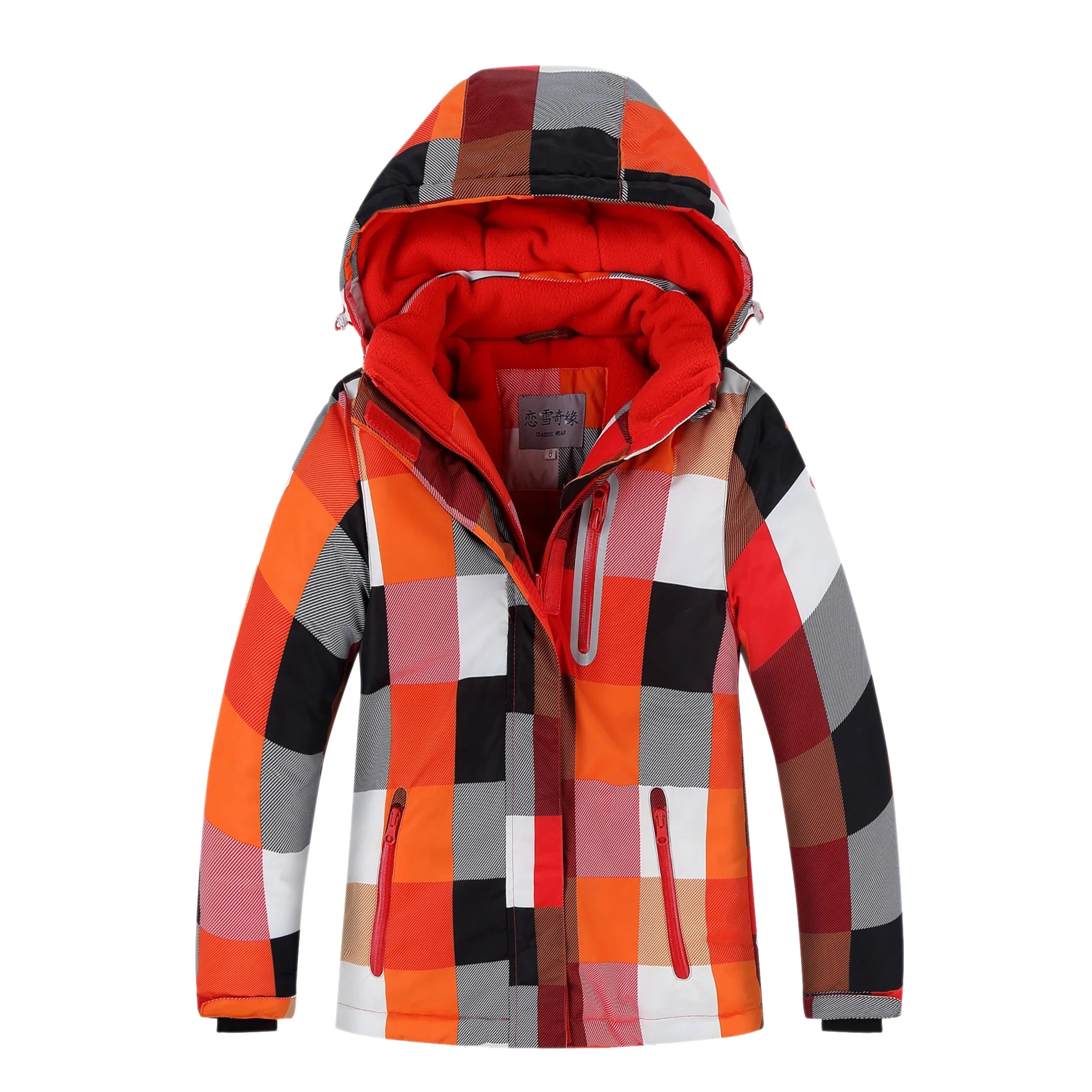 ZOETOPKID 2018 Children's Winter Jackets windproof Waterproof Girls Outerwear Coat 3-16 Years Kids Boys Ski Warm Parka | Детская