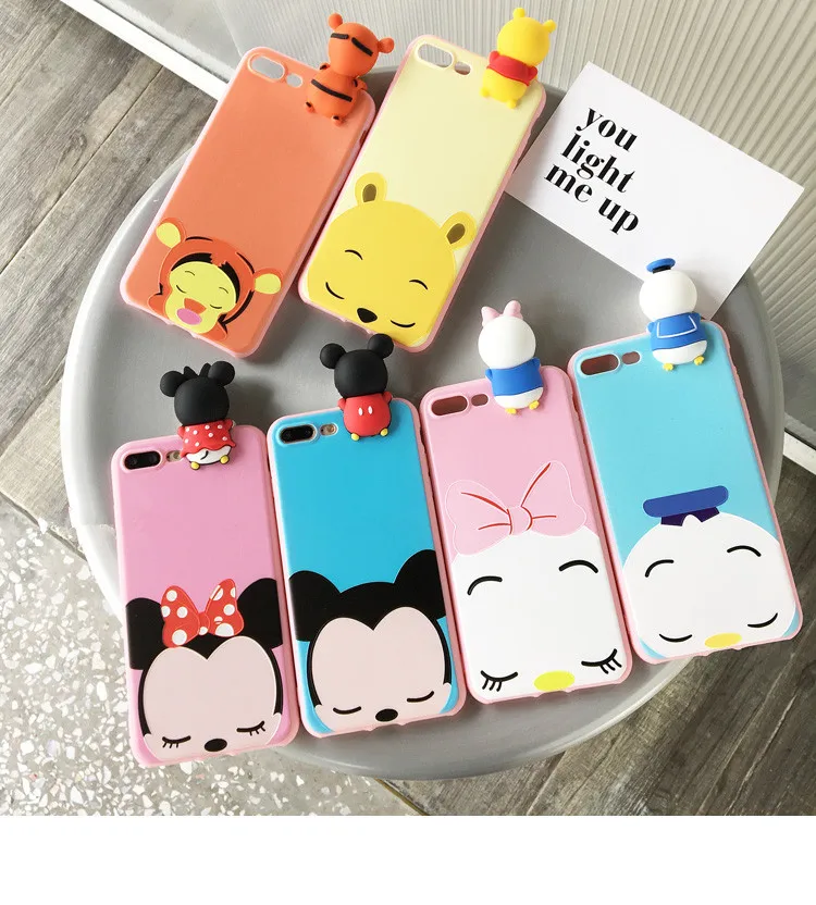 For Xiaomi Note 4 2017 Fashion 3D Cute Soft Silicone Animal Cartoon Back Case Cover 5 xiomi6 Redmi 4X 3 |