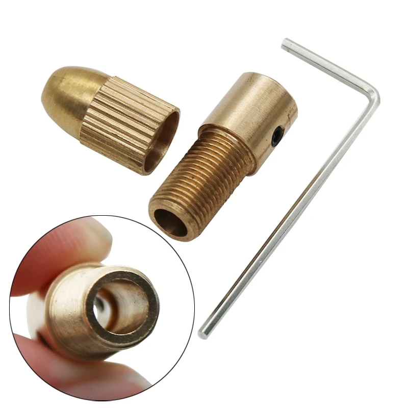 Высокое качество 7 шт./компл. латунный сверлильный патрон Набор цанг для дрели 0 5 3