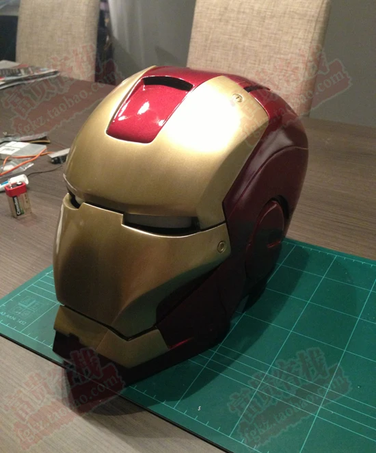 Железный человек DIY может носить шлем 1:1 Бумажная модель нужна ручная работа