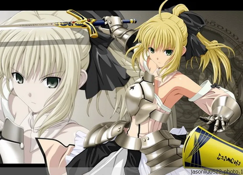 

Fate/Stay Night Anime Saber 57*41CM Wall Scroll Poster #29870