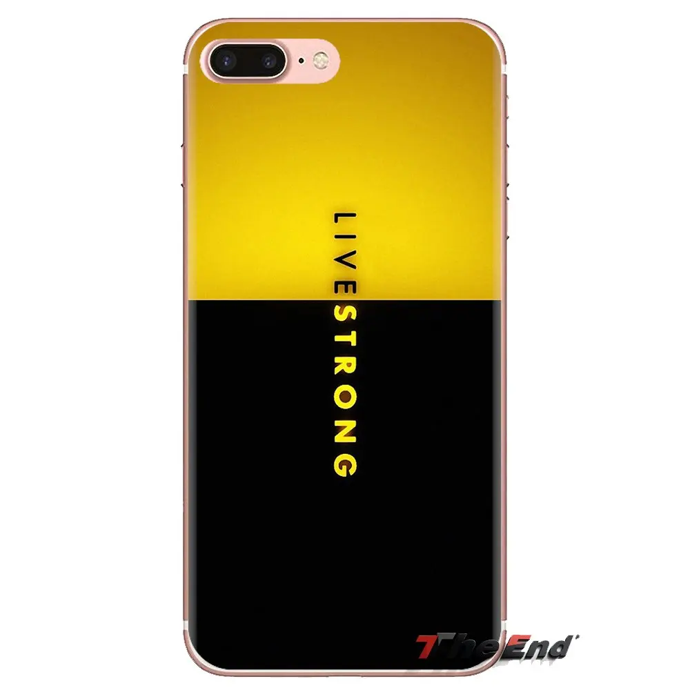 For HTC One U11 U12 X9 M7 M8 A9 M9 M10 E9 Plus Desire 630 530 626 628 816 820 830 Transparent Soft Cases Covers Livestrongs Logo |