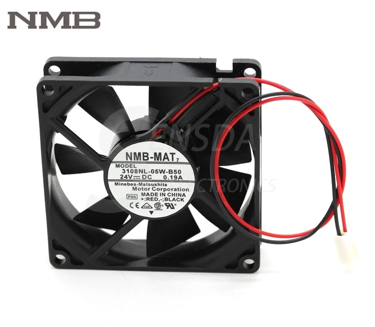 Для NMB 8025 3108NL 05W B50 80 мм 8 см DC 24V 0.22A 3 провода инвертор осевого охлаждения