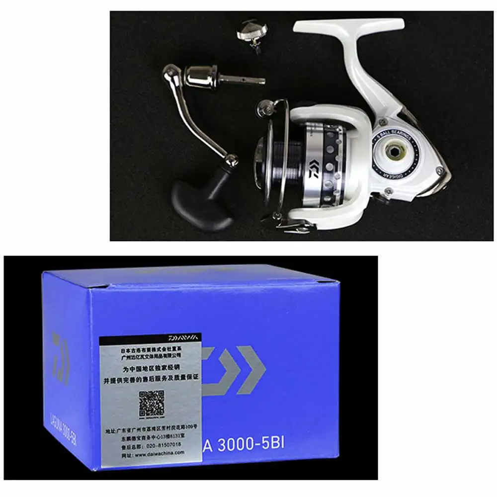 Daiwa оригинальная Рыболовная катушка Лагуна 2000 3000 3500-5000 5BB твист Бастер с ABS Metail 2