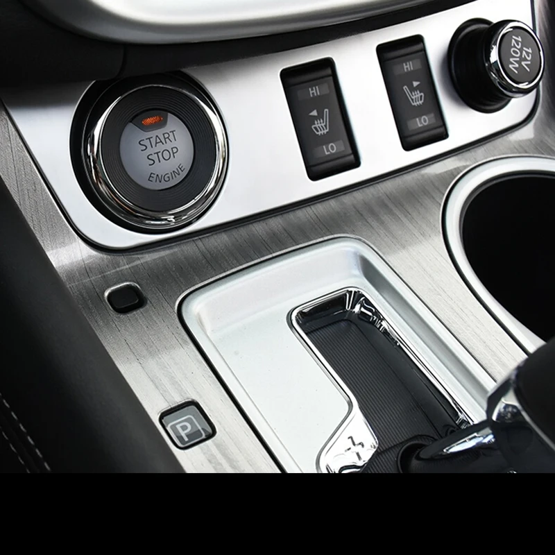 Для Nissan Murano 2015 2016 2017 2018 аксессуары ABS Матовый автомобильный прикуриватель